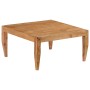 Mesa de centro madera maciza de acacia marrón 80x80x41 cm de , Mesas de centro - Ref: Foro24-246139, Precio: 174,99 €, Descue...