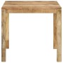 Mesa de comedor de madera maciza de mango 82x80x76 cm de , Mesas de cocina y de comedor - Ref: Foro24-246704, Precio: 224,62 ...