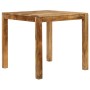 Solid mango wood dining table 82x80x76 cm by , Kitchen and dining tables - Ref: Foro24-246704, Price: 224,62 €, Discount: %