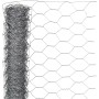 Nature Malla de alambre hexagonal 0,5x2,5 m 25 mm acero galvanizado de Nature, Paneles de vallas - Ref: Foro24-419767, Precio...