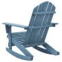 Silla mecedora de jardín Adirondack madera maciza de abeto azul de , Sillas de jardín - Ref: Foro24-315885, Precio: 101,99 €,...