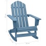 Silla mecedora de jardín Adirondack madera maciza de abeto azul de , Sillas de jardín - Ref: Foro24-315885, Precio: 101,99 €,...