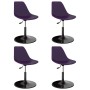 Swivel dining chairs 4 units PP lilac by , dining chairs - Ref: Foro24-324192, Price: 135,17 €, Discount: %