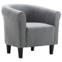 Light gray fabric armchair by , Armchairs - Ref: Foro24-248027, Price: 190,99 €, Discount: %