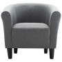 Light gray fabric armchair by , Armchairs - Ref: Foro24-248027, Price: 190,99 €, Discount: %