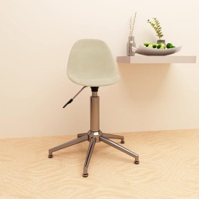 Silla de oficina giratoria de tela color crema de , Sillas de oficina - Ref: Foro24-333431, Precio: 58,99 €, Descuento: %