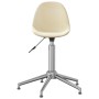 Silla de oficina giratoria de tela color crema de , Sillas de oficina - Ref: Foro24-333431, Precio: 58,39 €, Descuento: %