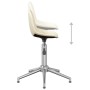 Silla de oficina giratoria de tela color crema de , Sillas de oficina - Ref: Foro24-333431, Precio: 58,39 €, Descuento: %