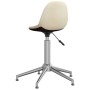 Silla de oficina giratoria de tela color crema de , Sillas de oficina - Ref: Foro24-333431, Precio: 58,39 €, Descuento: %