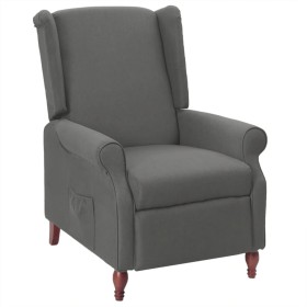 Light Gray Fabric Recliner by , Armchairs - Ref: Foro24-342215, Price: 156,92 €, Discount: %