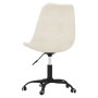 Cream fabric swivel office chair by , Office chairs - Ref: Foro24-338400, Price: 94,99 €, Discount: %