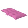 Low back garden chair cushion 6 pcs pink fabric 100x50x7 cm by , Cushions for chairs and sofas - Ref: Foro24-360355, Price: 1...