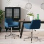 Swivel dining chairs 2 pcs blue velvet by , dining chairs - Ref: Foro24-331095, Price: 120,10 €, Discount: %