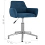 Swivel dining chairs 2 pcs blue velvet by , dining chairs - Ref: Foro24-331095, Price: 120,10 €, Discount: %