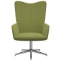 Silla de relajación de terciopelo verde claro de , Sillones - Ref: Foro24-327724, Precio: 70,99 €, Descuento: %