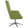 Silla de relajación de terciopelo verde claro de , Sillones - Ref: Foro24-327724, Precio: 70,99 €, Descuento: %