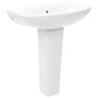 White ceramic freestanding washbasin 650x520x200 mm by vidaXL, Sinks - Ref: Foro24-143001, Price: 161,87 €, Discount: %