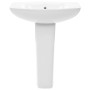 Lavabo de pie de cerámica blanco 650x520x200 mm de vidaXL, Lavabos - Ref: Foro24-143001, Precio: 165,89 €, Descuento: %