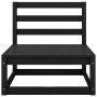 Garden furniture set 3 pieces black solid pine wood by , Garden sets - Ref: Foro24-3075473, Price: 228,54 €, Discount: %