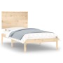 Solid wood bed frame 90x190 cm by , Beds and slatted bases - Ref: Foro24-3104768, Price: 89,79 €, Discount: %