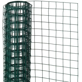 Nature Square wire steel with plastic coating 0.5x2.5 m 13 mm by Nature, fence panels - Ref: Foro24-419776, Price: 17,99 €, D...