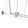 Noma Puerta de seguridad Easy Pressure Fit 75-82 cm metal blanca 93439 de Noma, Puertas para niños y mascotas - Ref: Foro24-4...