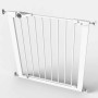 Noma Puerta de seguridad Easy Pressure Fit 75-82 cm metal blanca 93439 de Noma, Puertas para niños y mascotas - Ref: Foro24-4...