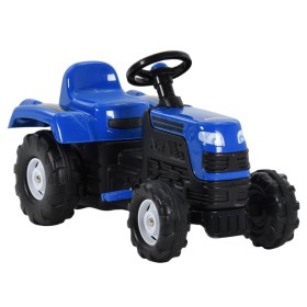 Blue pedal children's tractor by , Pedal or push vehicles - Ref: Foro24-80376, Price: 88,99 €, Discount: %