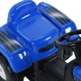 Tractor para niños de pedales azul de , Vehículos a pedales o para empujar - Ref: Foro24-80376, Precio: 88,73 €, Descuento: %