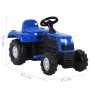 Tractor para niños de pedales azul de , Vehículos a pedales o para empujar - Ref: Foro24-80376, Precio: 88,73 €, Descuento: %