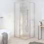 ESG frosted shower cabin 90x70x180 cm by , shower doors - Ref: Foro24-151846, Price: 271,60 €, Discount: %