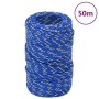 Cuerda de barco polipropileno azul 2 mm 50 m de , Sogas y cuerdas metálicas - Ref: Foro24-152424, Precio: 10,56 €, Descuento: %