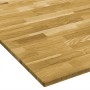 Tablero de mesa cuadrado madera maciza de roble 23 mm 70x70 cm de , Tableros para mesas - Ref: Foro24-245987, Precio: 132,51 ...