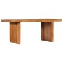 Mesa de comedor de madera maciza de acacia 180x90x75 cm de , Mesas de cocina y de comedor - Ref: Foro24-247491, Precio: 471,9...