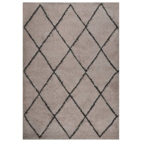 Beige and anthracite gray long pile rug 120x170 cm by , Rugs - Ref: Foro24-342153, Price: 37,99 €, Discount: %