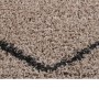 Alfombra de pelo largo beige y gris antracita 120x170 cm de , Alfombras - Ref: Foro24-342153, Precio: 37,99 €, Descuento: %