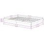 Bettgestell aus Massivholz 140x190 cm von , Betten und Lattenroste - Ref: Foro24-819952, Preis: 215,99 €, Rabatt: %