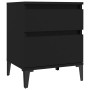 Black nightstand 40x35x50 cm by , Lockers and storage cabinets - Ref: Foro24-821844, Price: 48,99 €, Discount: %