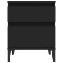 Black nightstand 40x35x50 cm by , Lockers and storage cabinets - Ref: Foro24-821844, Price: 48,99 €, Discount: %