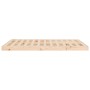 Estructura de cama madera maciza de pino 135x190 cm de , Camas y somieres - Ref: Foro24-823469, Precio: 87,27 €, Descuento: %