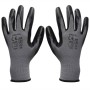 Guantes de trabajo de nitrilo 24 pares gris y negro talla 8/M de , Guantes de seguridad - Ref: Foro24-131375, Precio: 25,72 €...