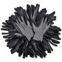 Guantes de trabajo de nitrilo 24 pares gris y negro talla 8/M de , Guantes de seguridad - Ref: Foro24-131375, Precio: 25,72 €...