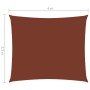 Rectangular sail awning Oxford fabric terracotta 2.5x4 m by , Umbrellas - Ref: Foro24-135372, Price: 48,17 €, Discount: %