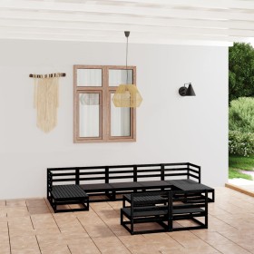 Garden furniture set 10 pieces solid pine wood by , Garden sets - Ref: Foro24-3076093, Price: 669,99 €, Discount: %