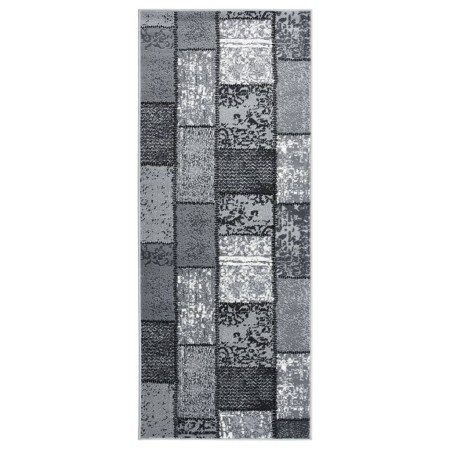 Alfombra de pasillo BCF gris con estampado de bloques 100x150cm de , Alfombras - Ref: Foro24-332056, Precio: 30,24 €, Descuen...