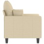 Sillón de tela color crema 60 cm de , Sofás - Ref: Foro24-359253, Precio: 152,81 €, Descuento: %