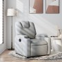 Sillón reclinable de tela gris claro de , Sillones - Ref: Foro24-372365, Precio: 226,73 €, Descuento: %