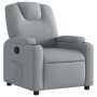 Sillón reclinable de tela gris claro de , Sillones - Ref: Foro24-372365, Precio: 226,73 €, Descuento: %