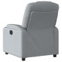 Sillón reclinable de tela gris claro de , Sillones - Ref: Foro24-372365, Precio: 226,73 €, Descuento: %