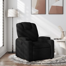 Black fabric recliner by , Armchairs - Ref: Foro24-372367, Price: 221,16 €, Discount: %